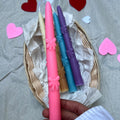 Bow Taper Candle