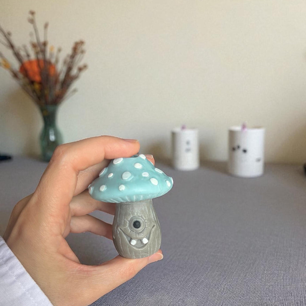 Handmade Mushroom Candle
