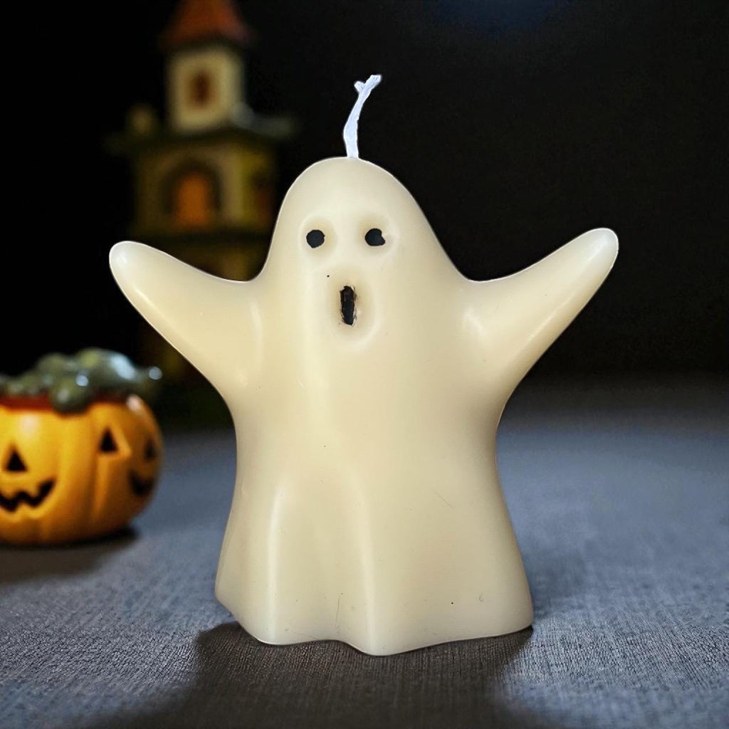 Handmade Ghost Candle