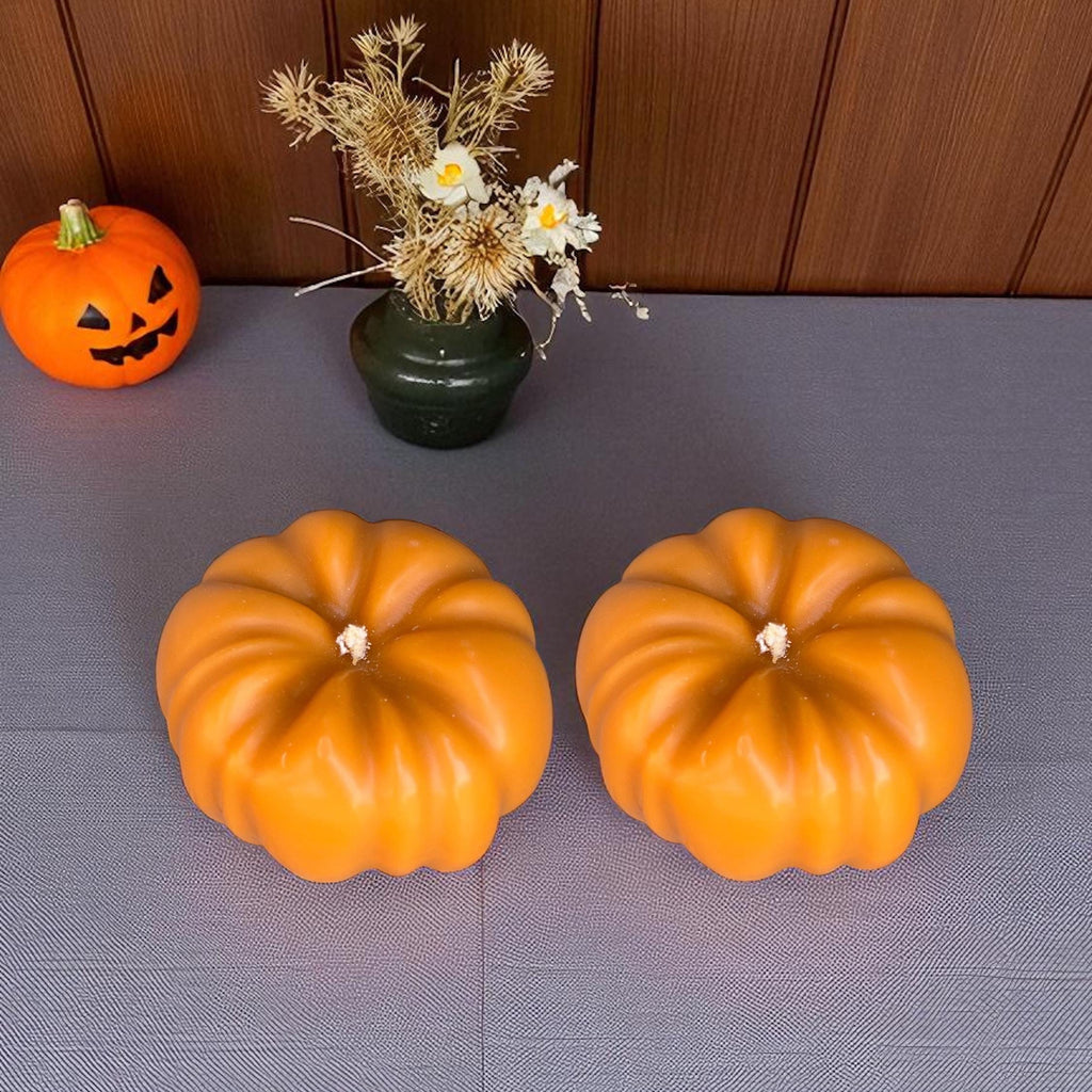 Handmade Pumpkin Candle
