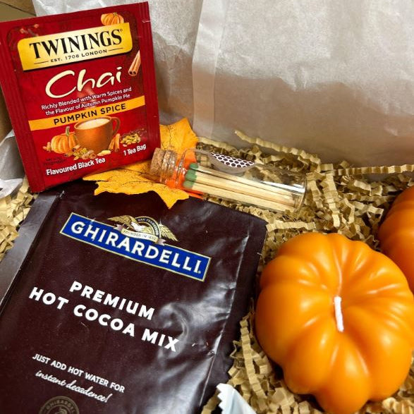 Pumpkin Candle Gift Box