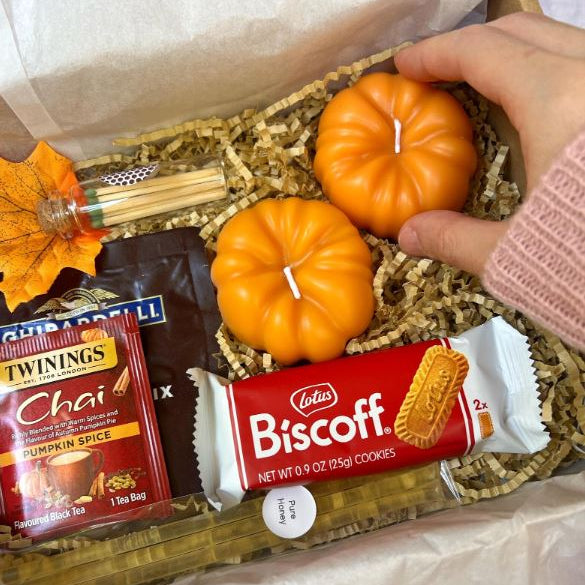 Pumpkin Candle Gift Box