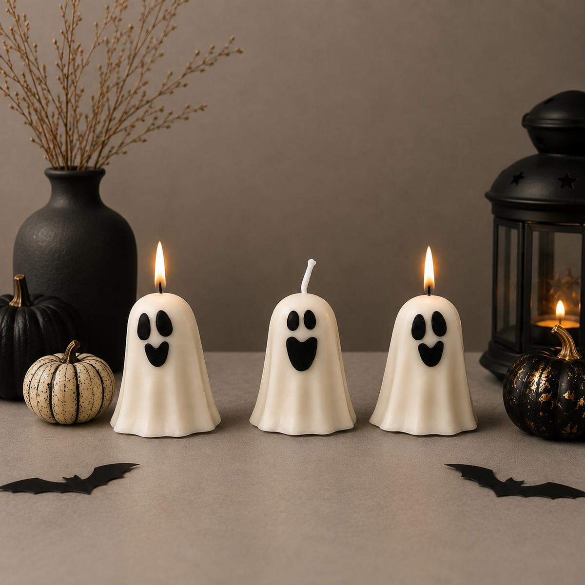 Spooky Ghost Candle