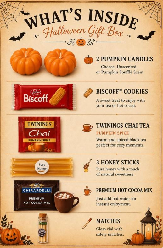 Pumpkin Candle Gift Box