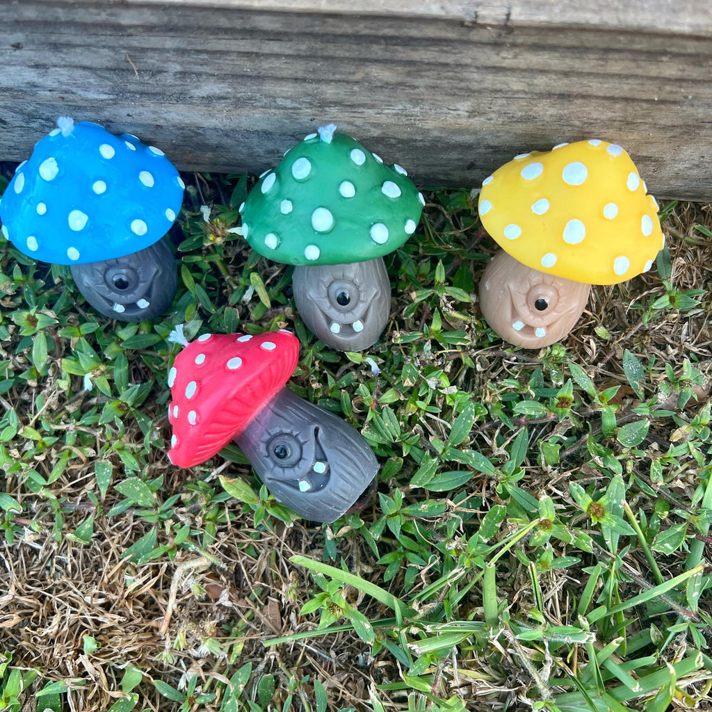 Handmade Mushroom Candle