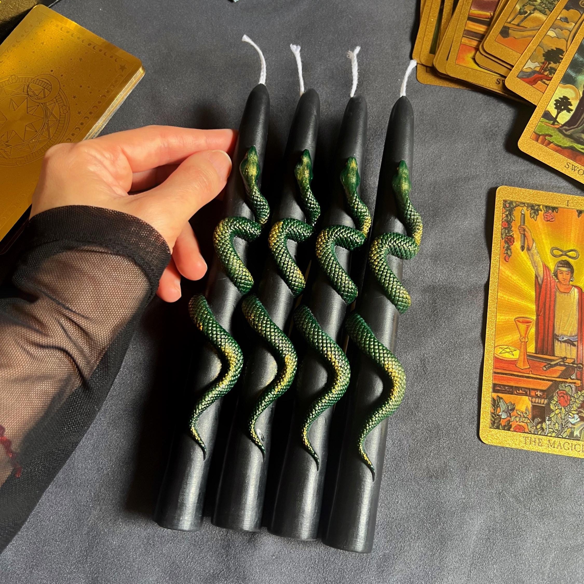 Halloween Snake Candle Set