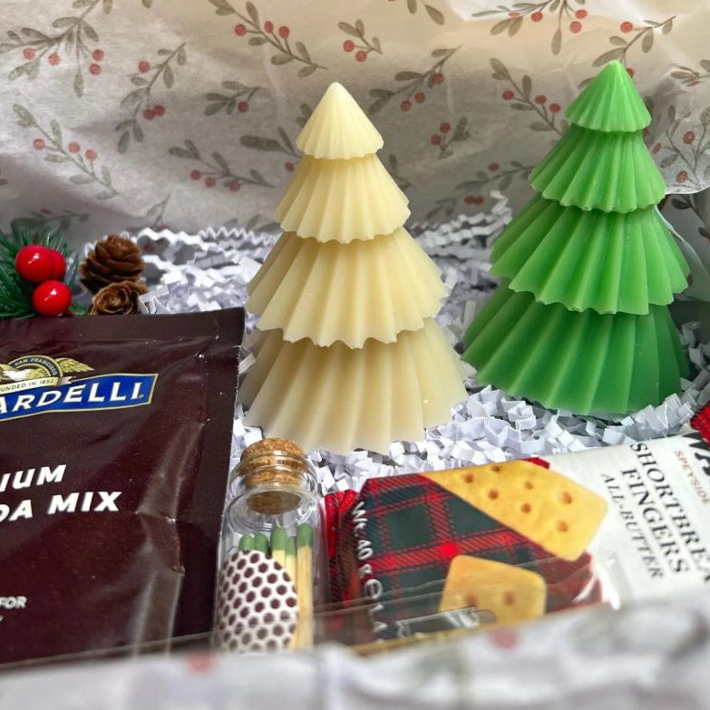 Christmas Tree Candle Gift Box