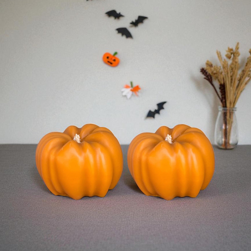 Handmade Pumpkin Candle