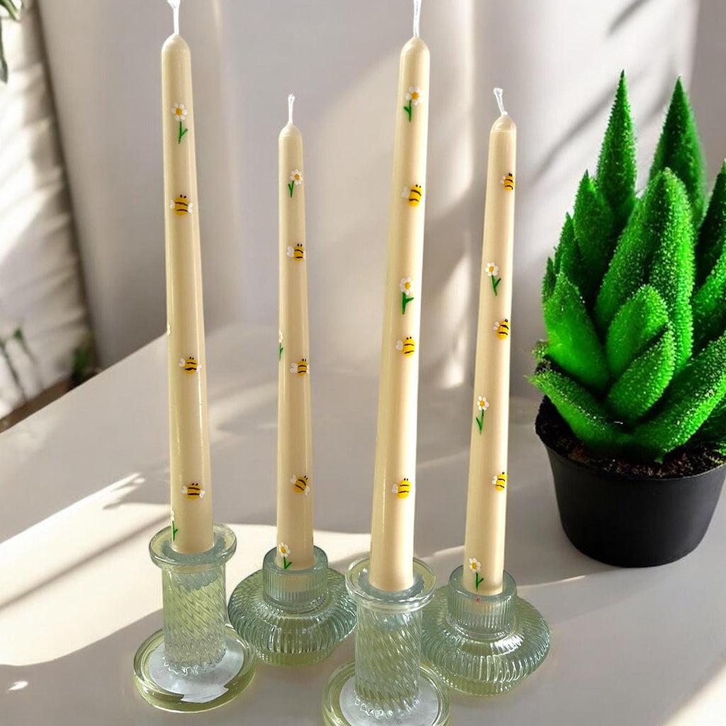 Bee Taper Candle Set