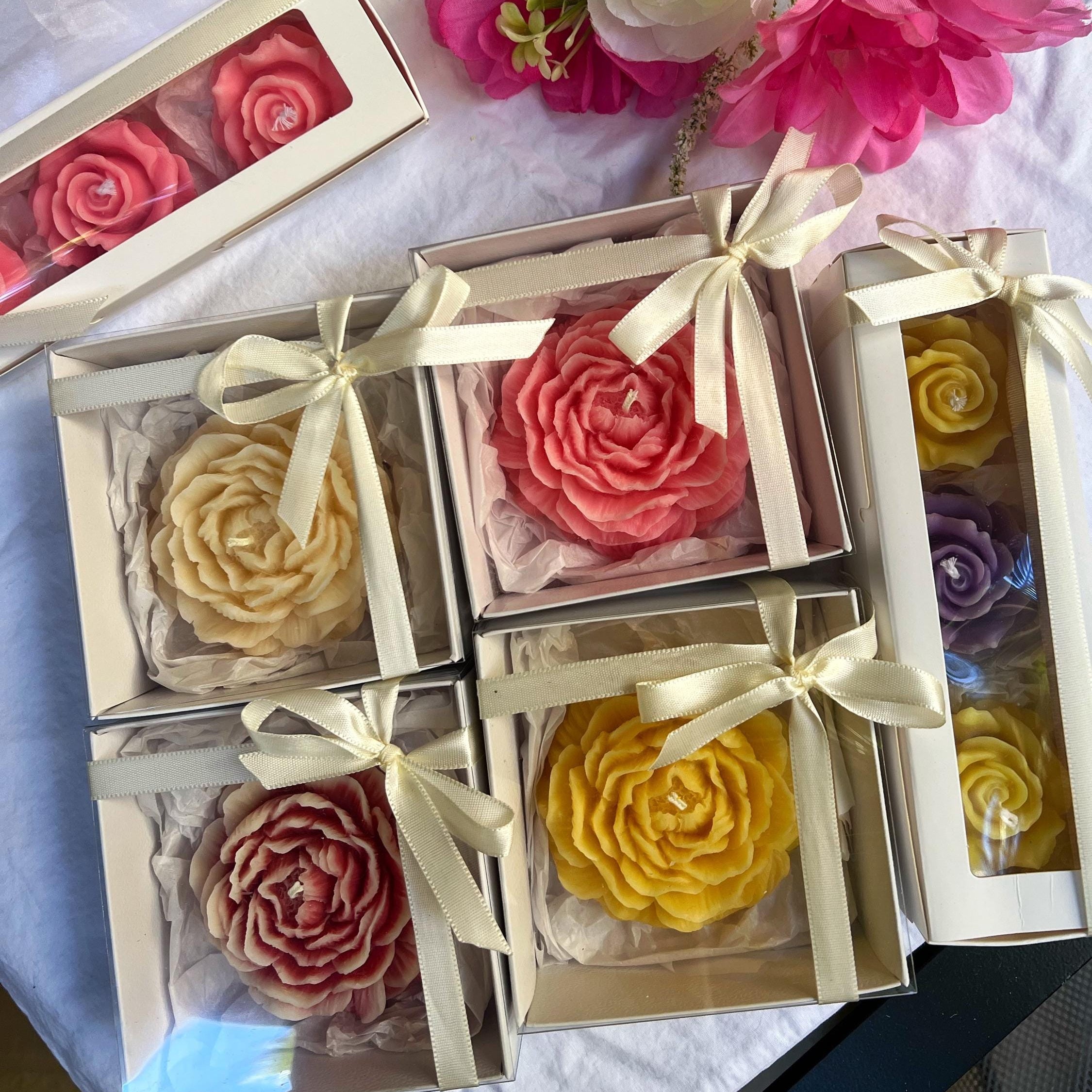 Peony Candle Gift
