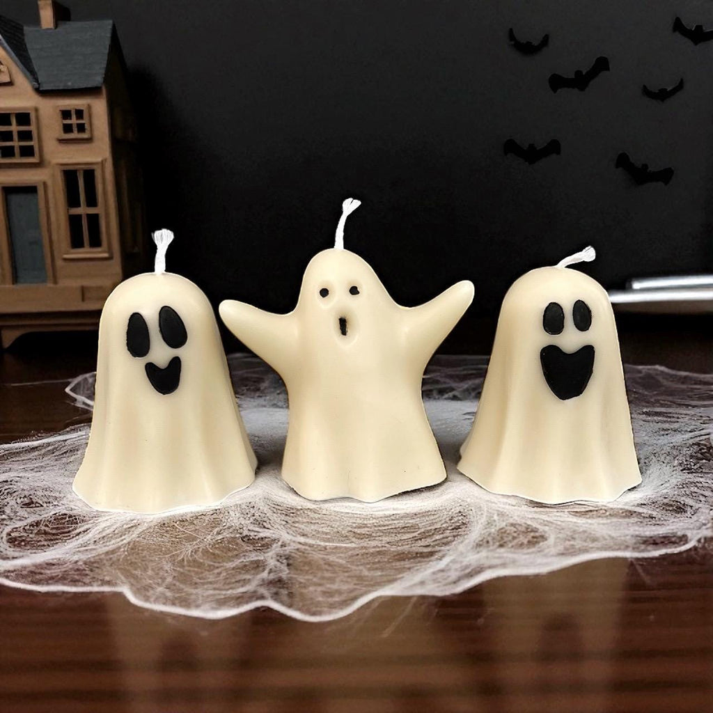 Handmade Ghost Candle