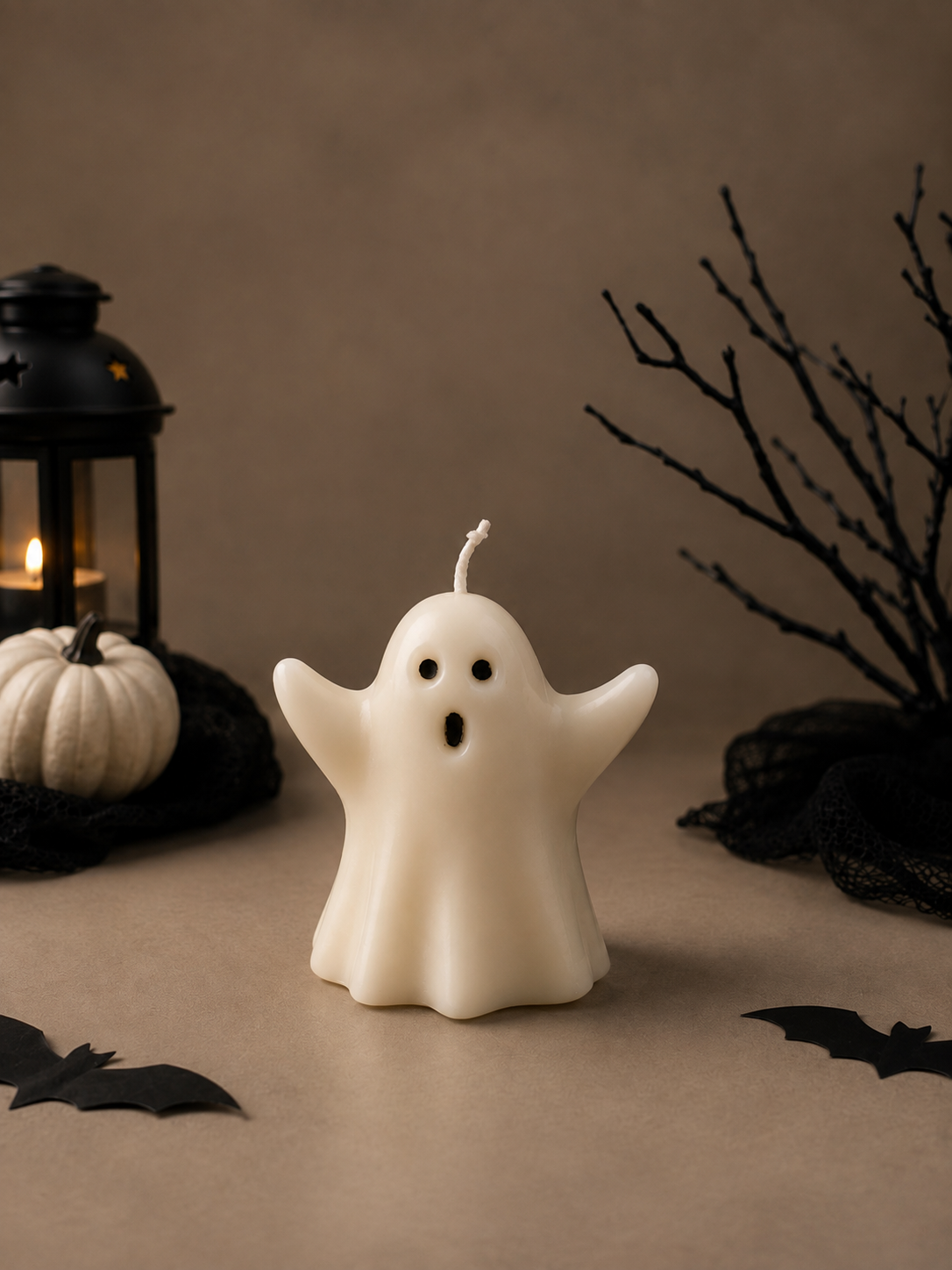 Spooky Ghost Candle
