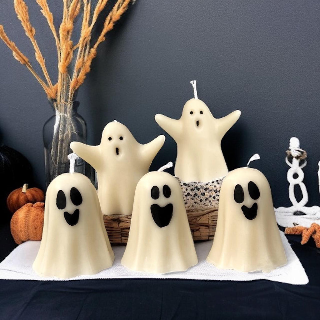 Handmade Ghost Candle
