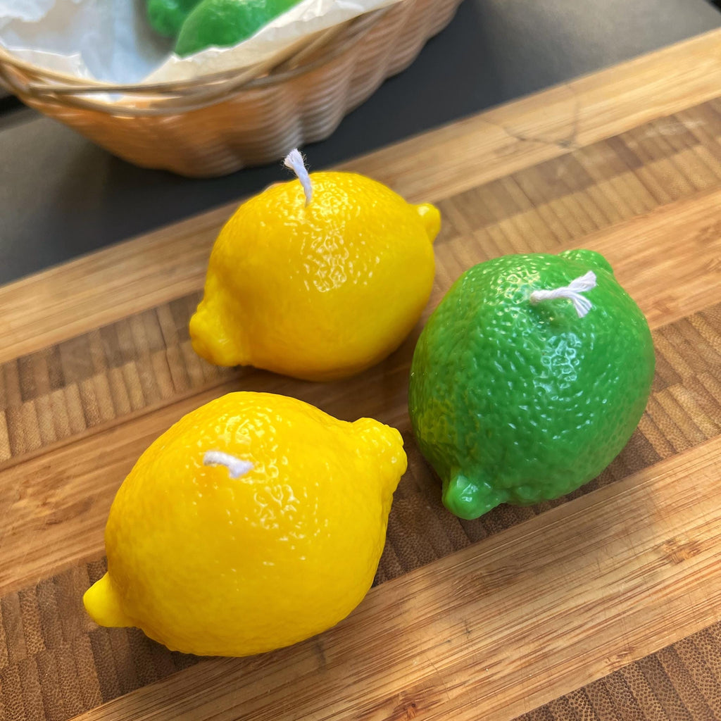Lemon & Lime Candles Set