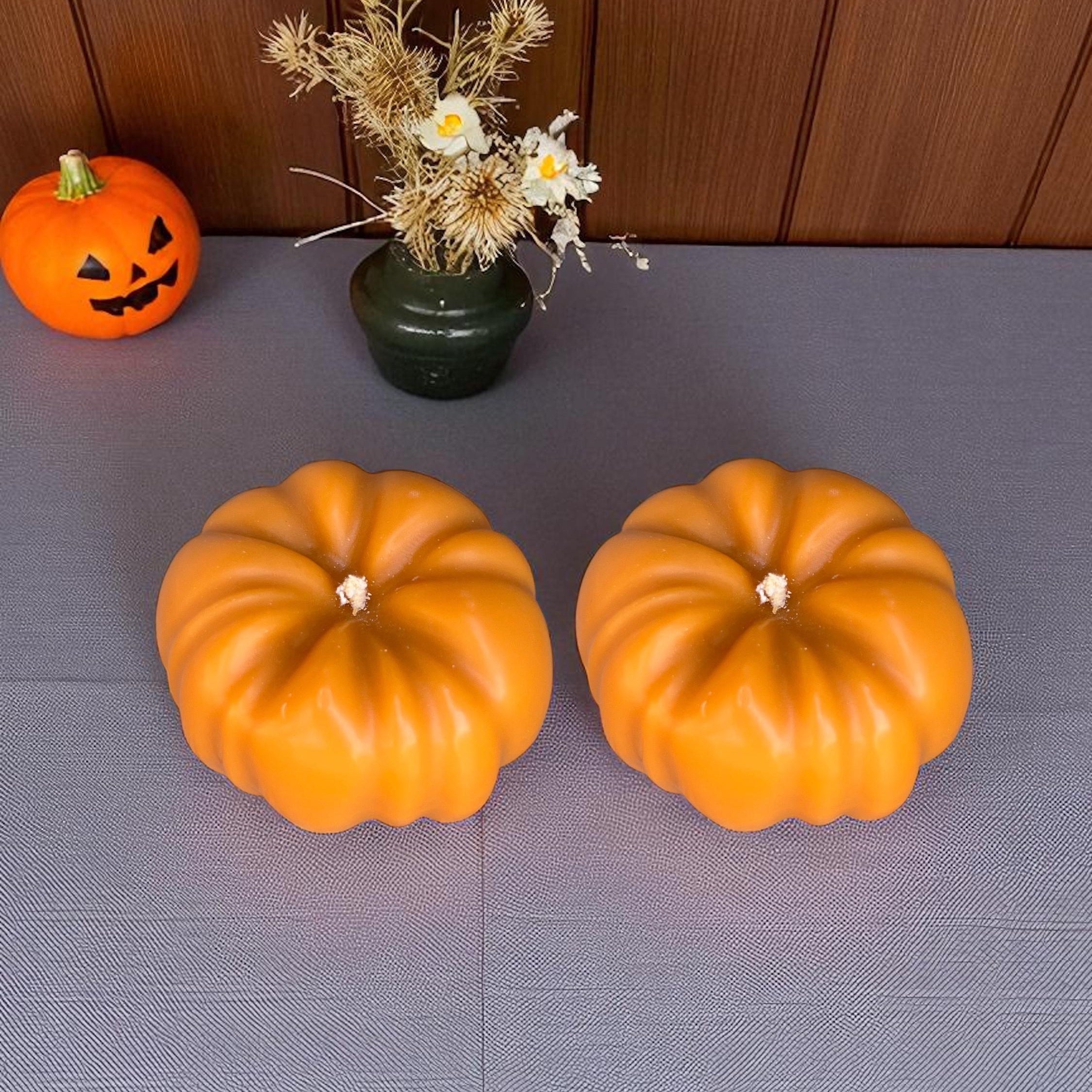 Pumpkin Candle Set