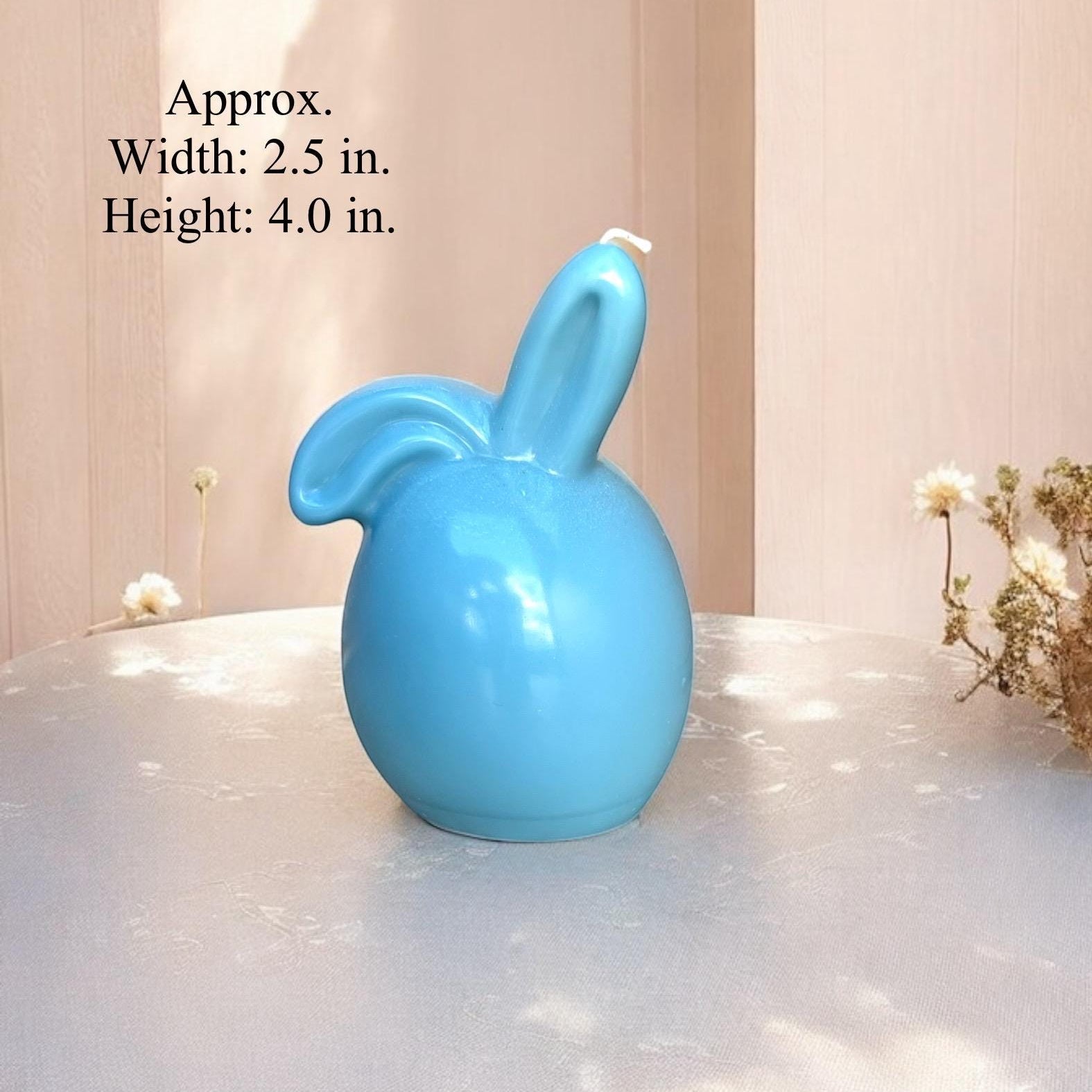 Handmade Easter Bunny Candle
