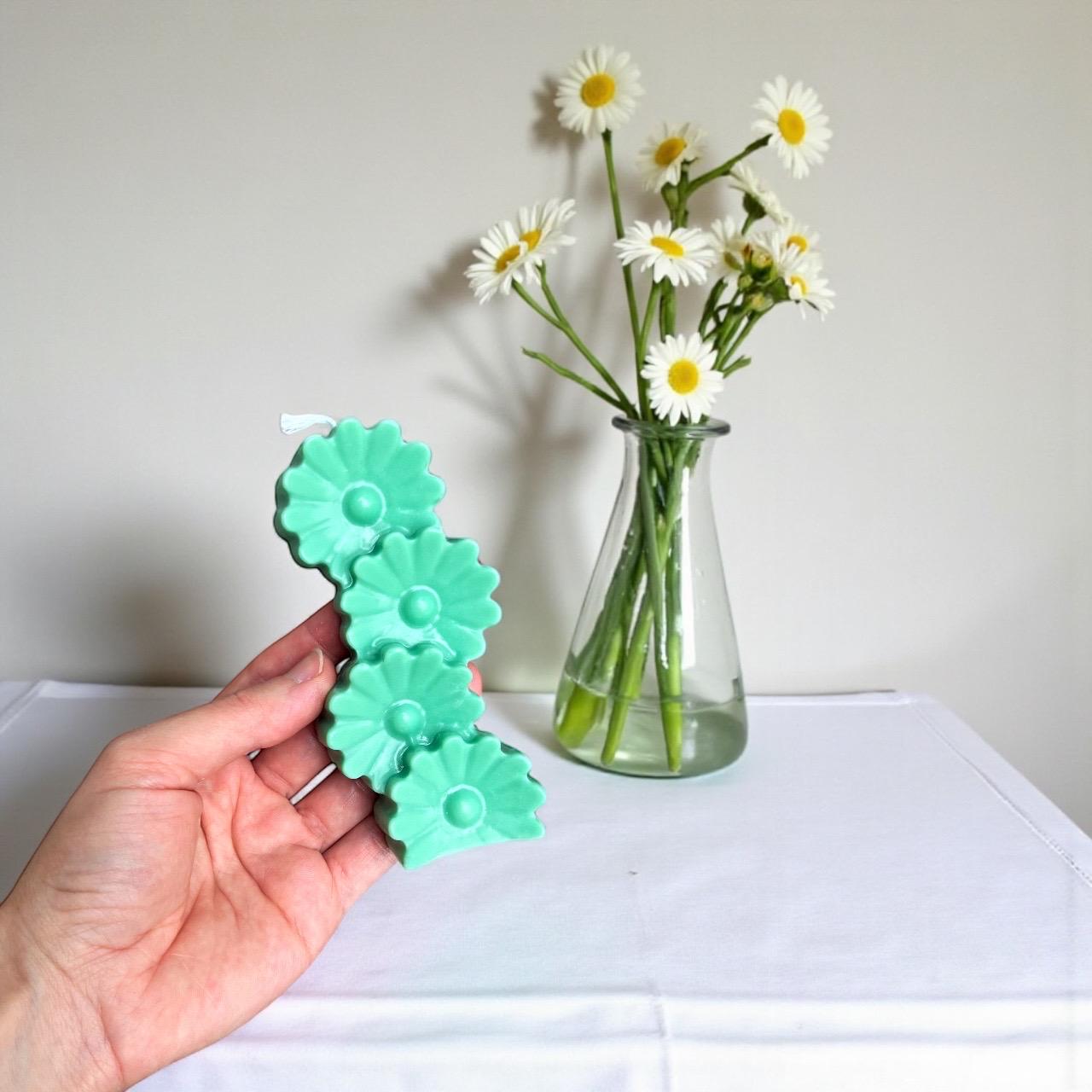 Daisy Flower Candles
