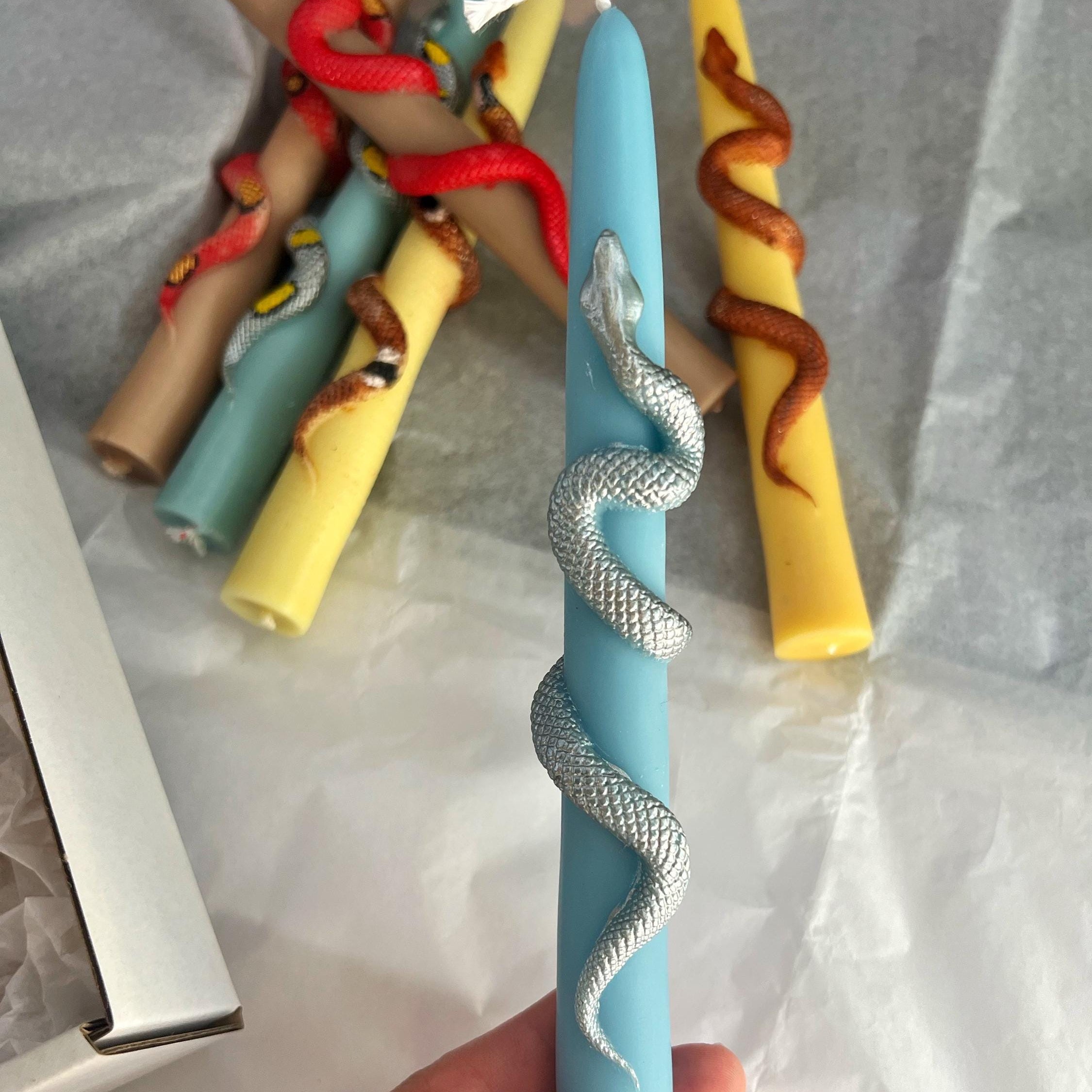 Classic Snake Taper Candle