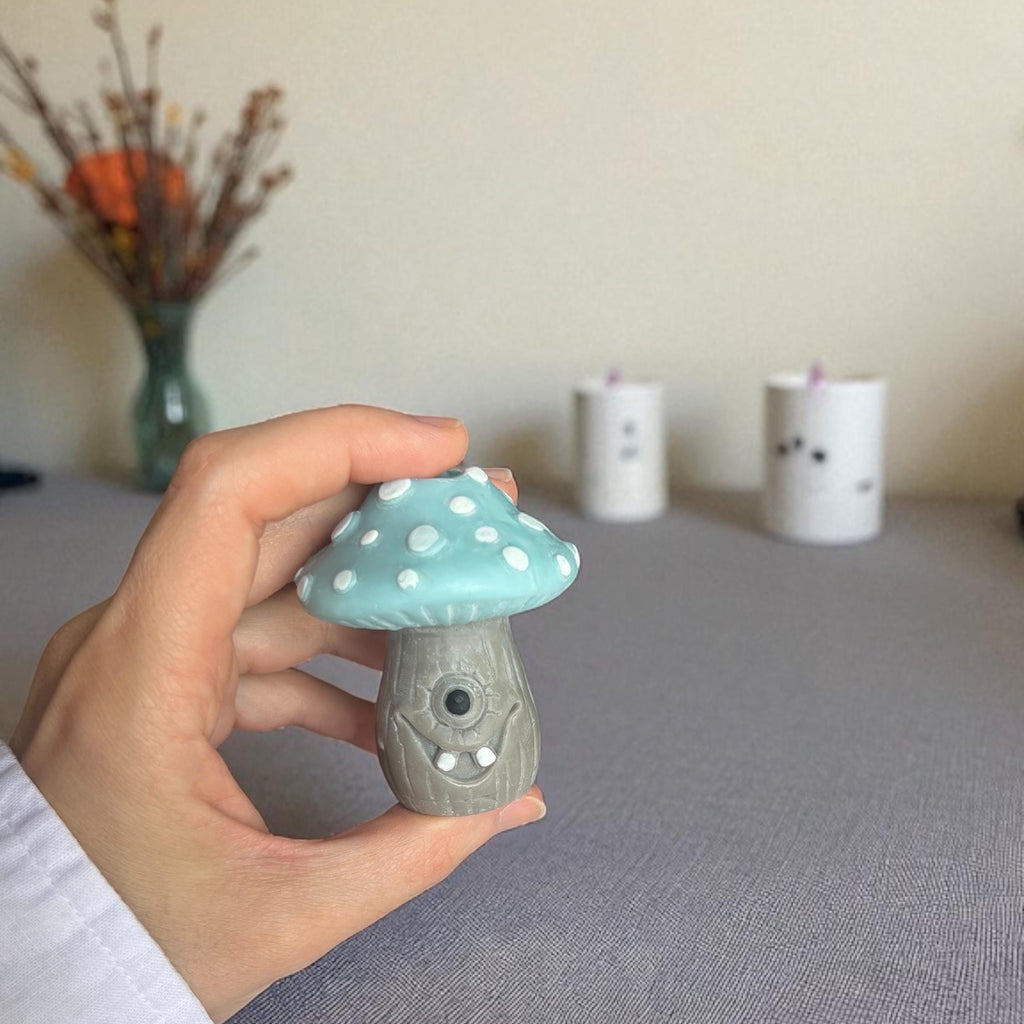 Mushroom Candle Gift Set
