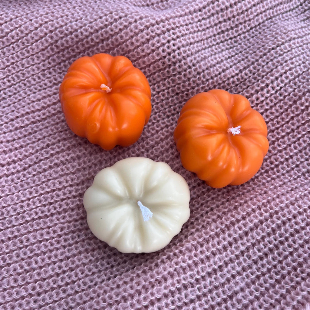 Handmade Pumpkin Candle