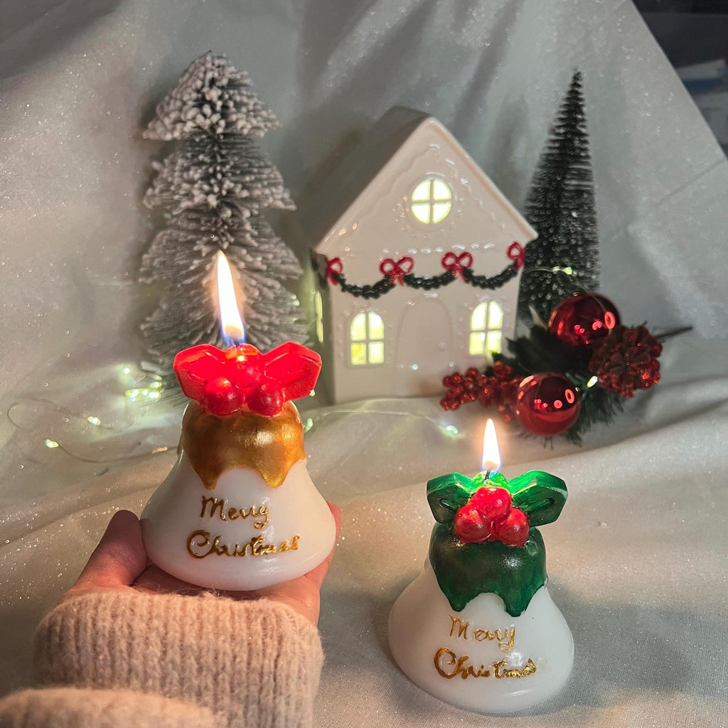 Christmas Bell Candles