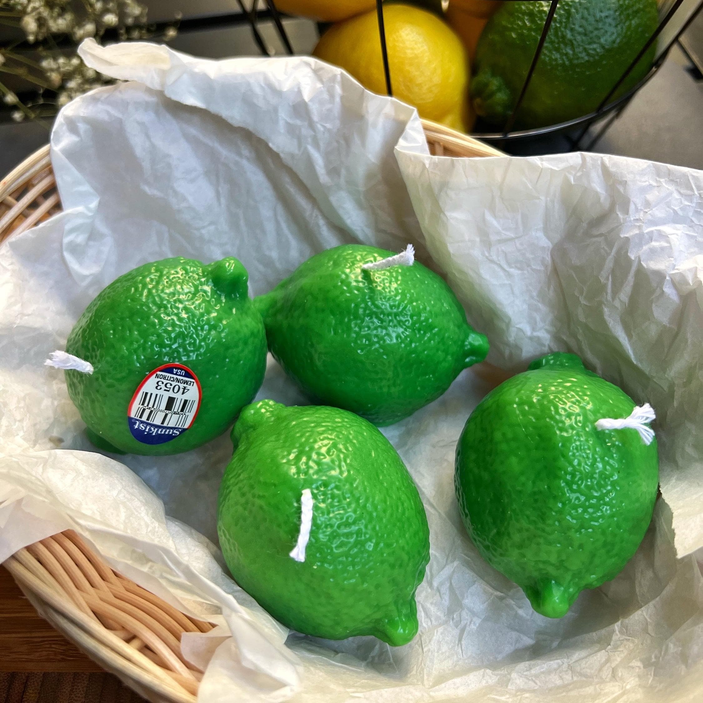 Lemon & Lime Candles Set