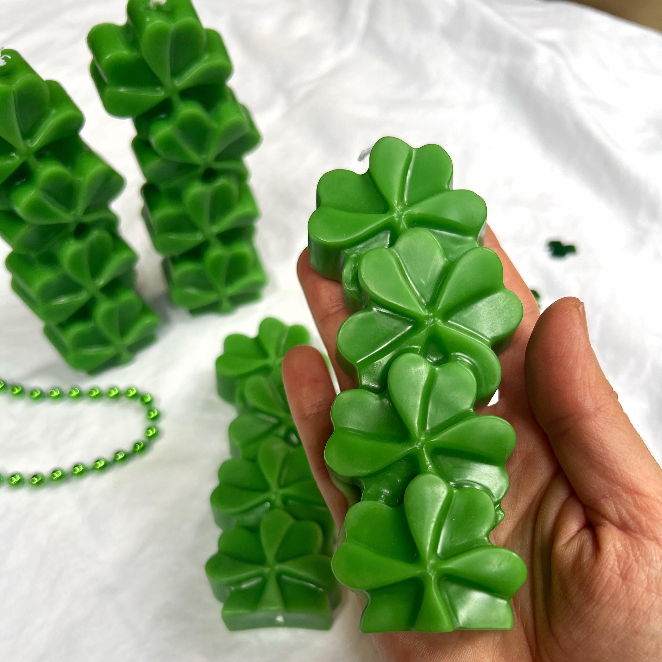 Four Leaf Clover Candle