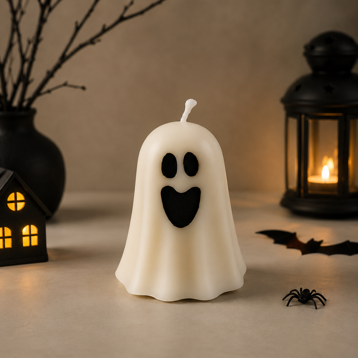Spooky Ghost Candle
