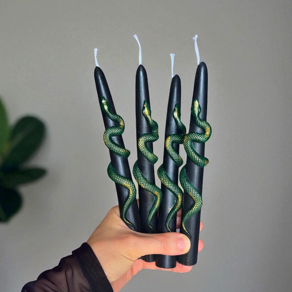 Halloween Snake Candle Set