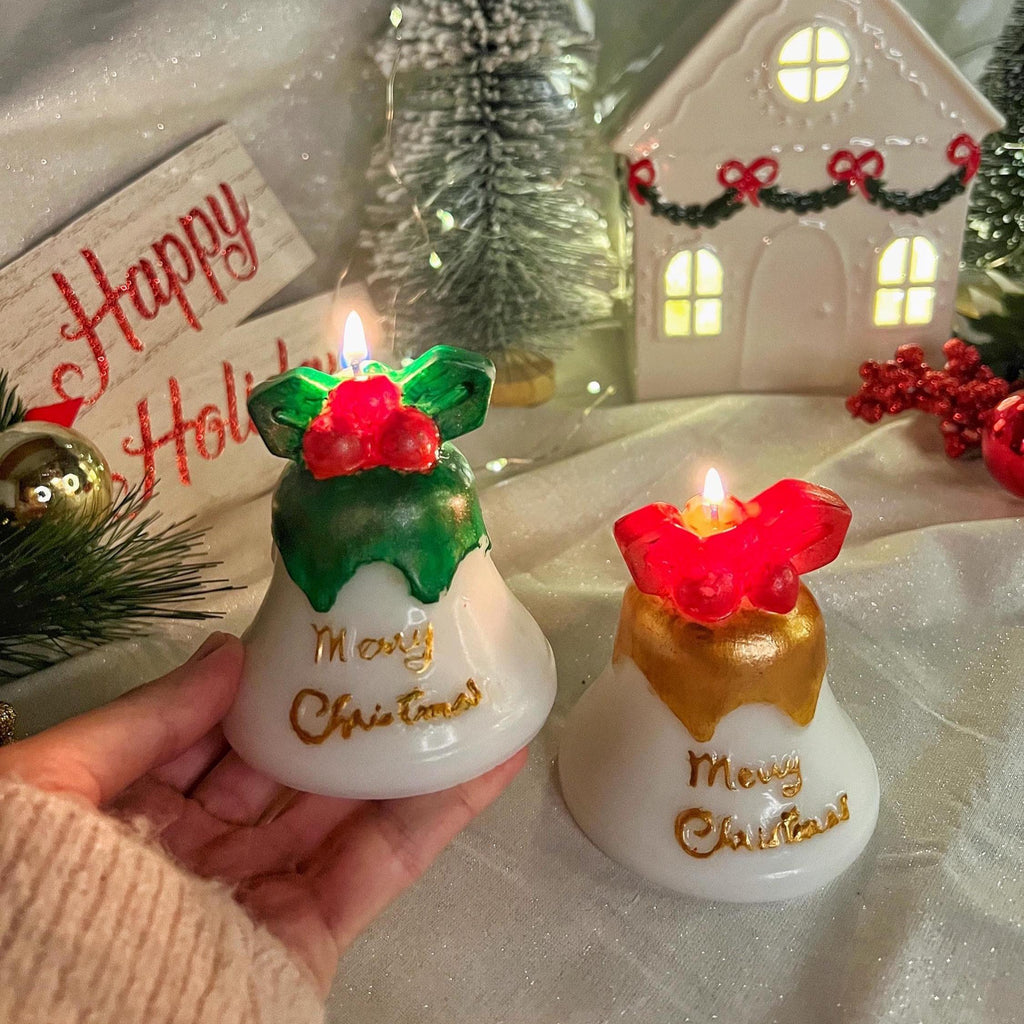 Christmas Bell Candles