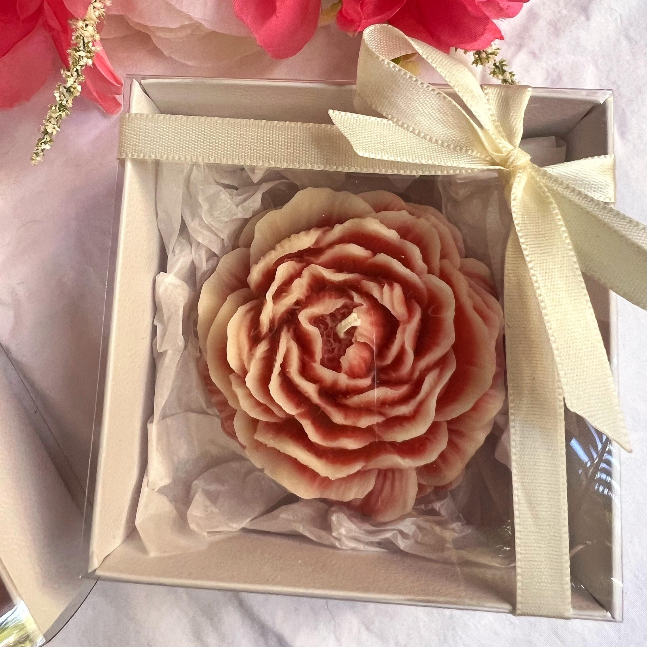 Peony Candle Gift