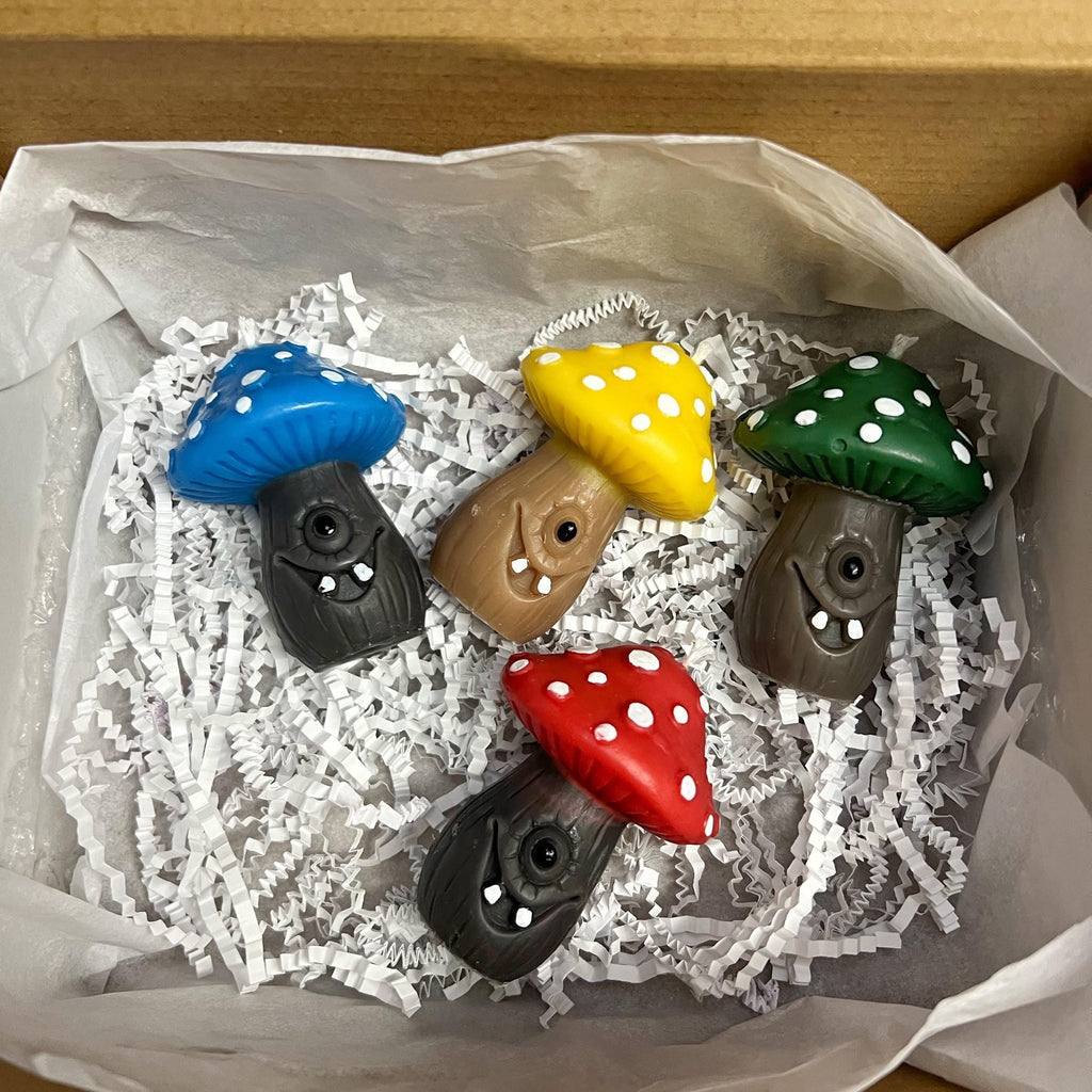 Mushroom Candle Gift Set