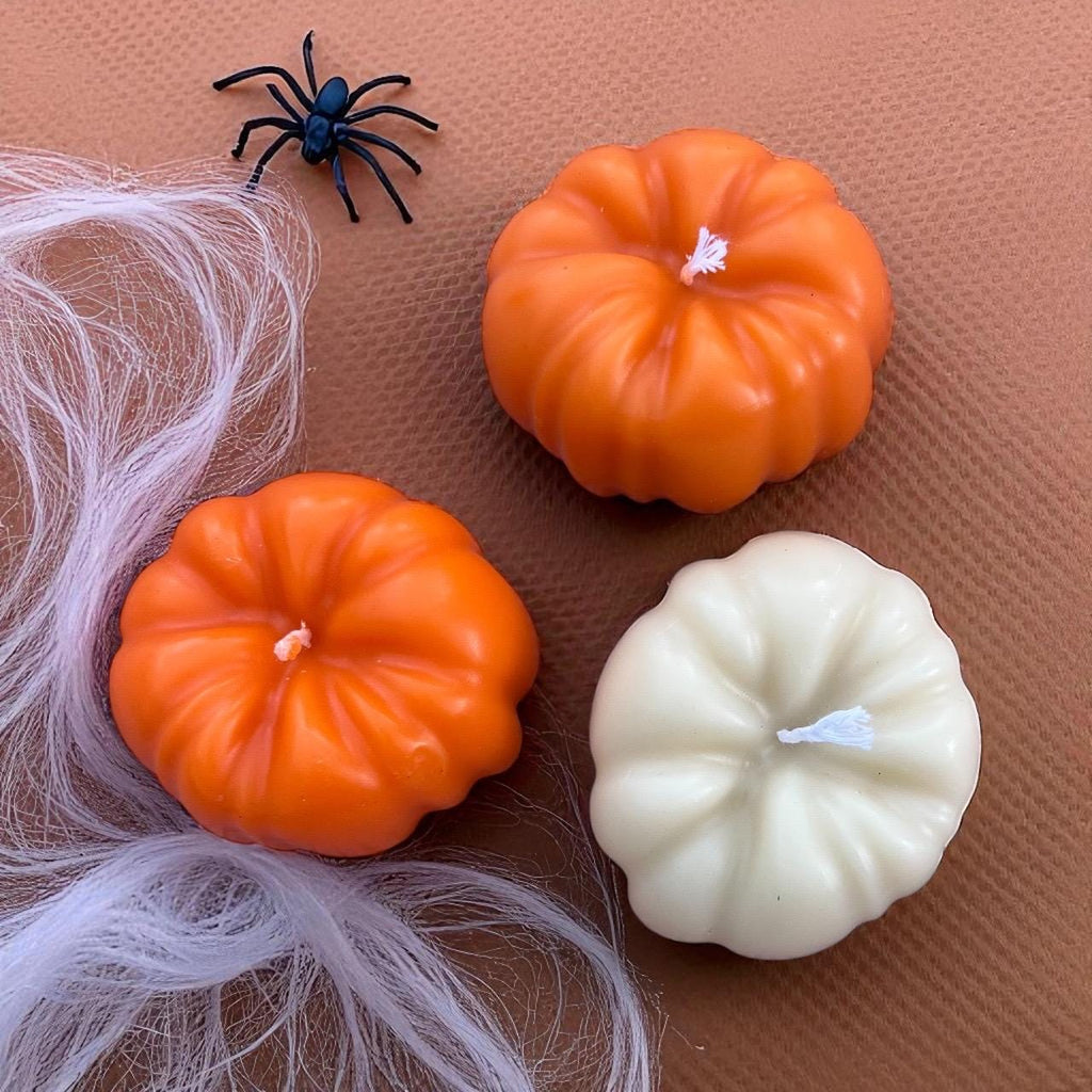 Handmade Pumpkin Candle
