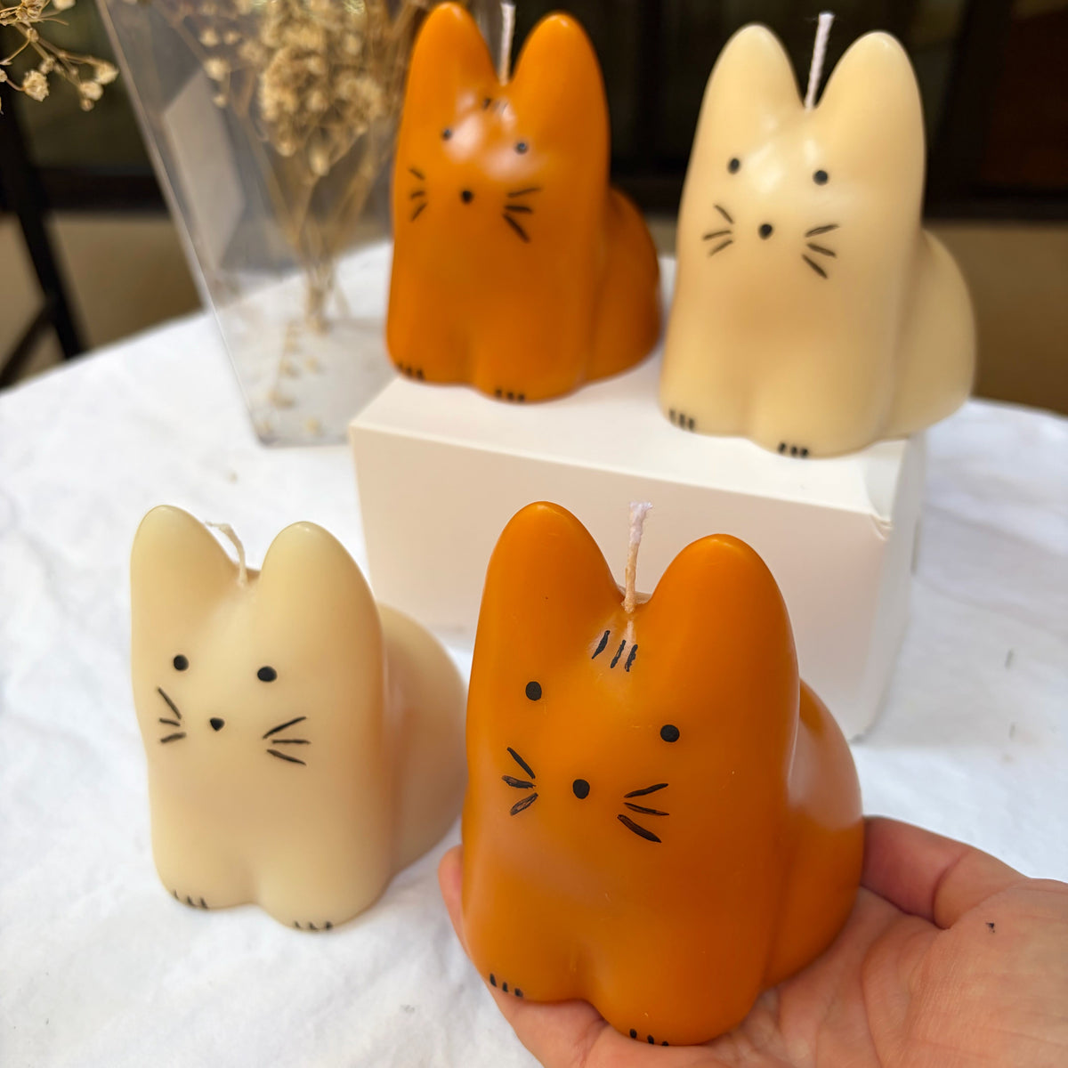 Cute Cat Candle