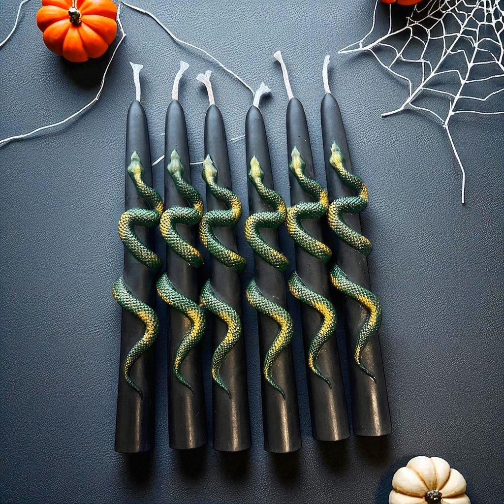 Halloween Snake Candle Set