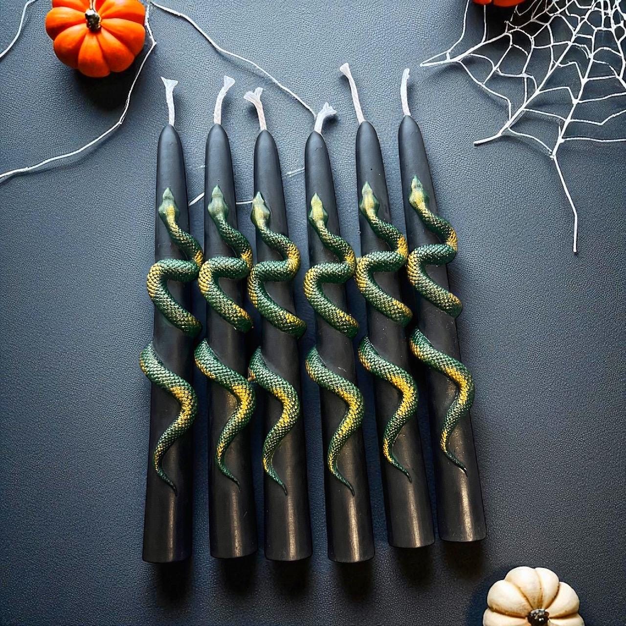 Halloween Snake Candle Set
