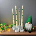 Shamrock Taper Candle