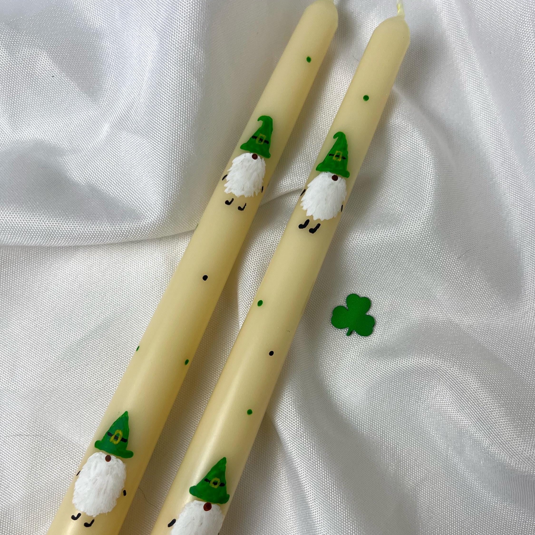 Irish Gnome Taper Candle