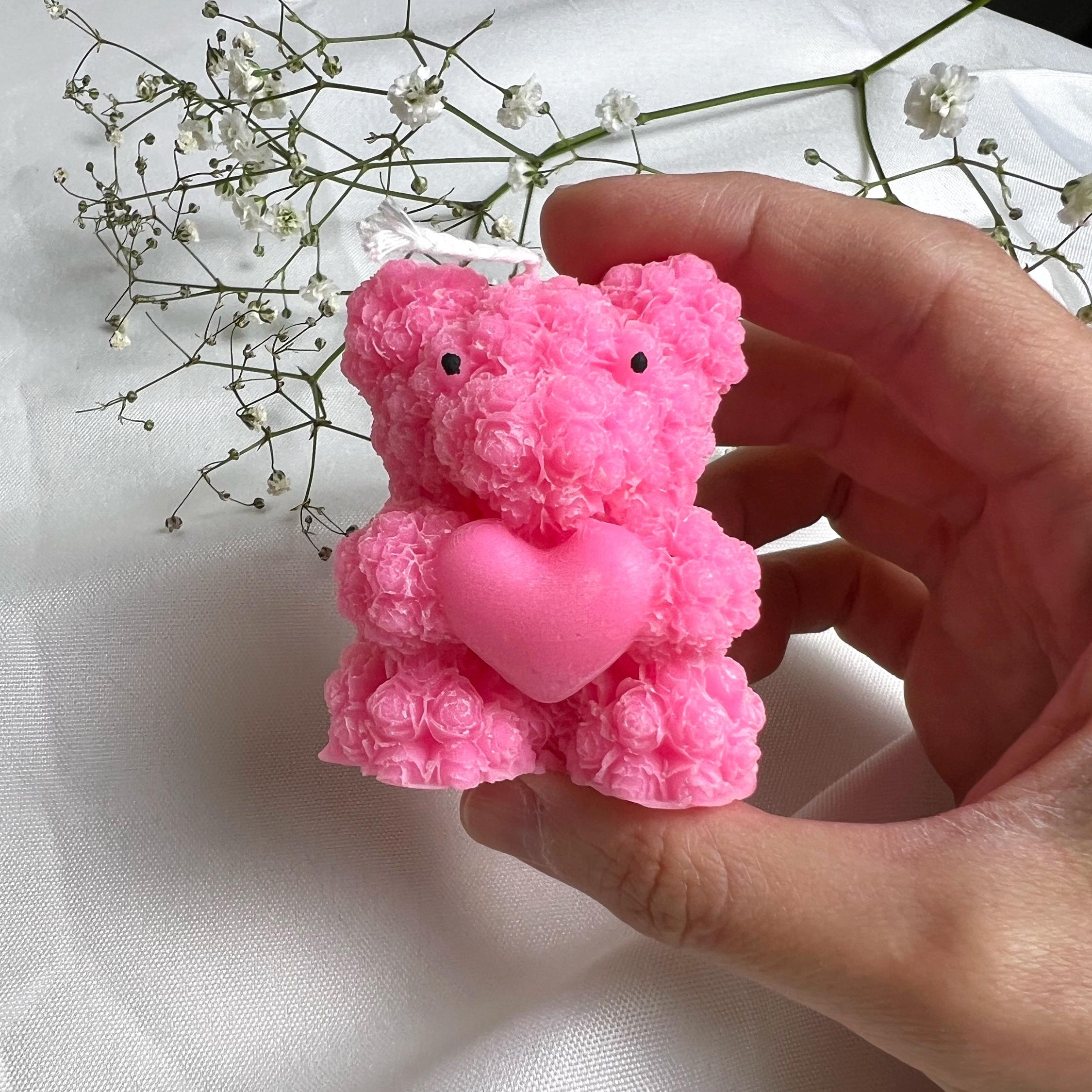 Teddy Bear Candle