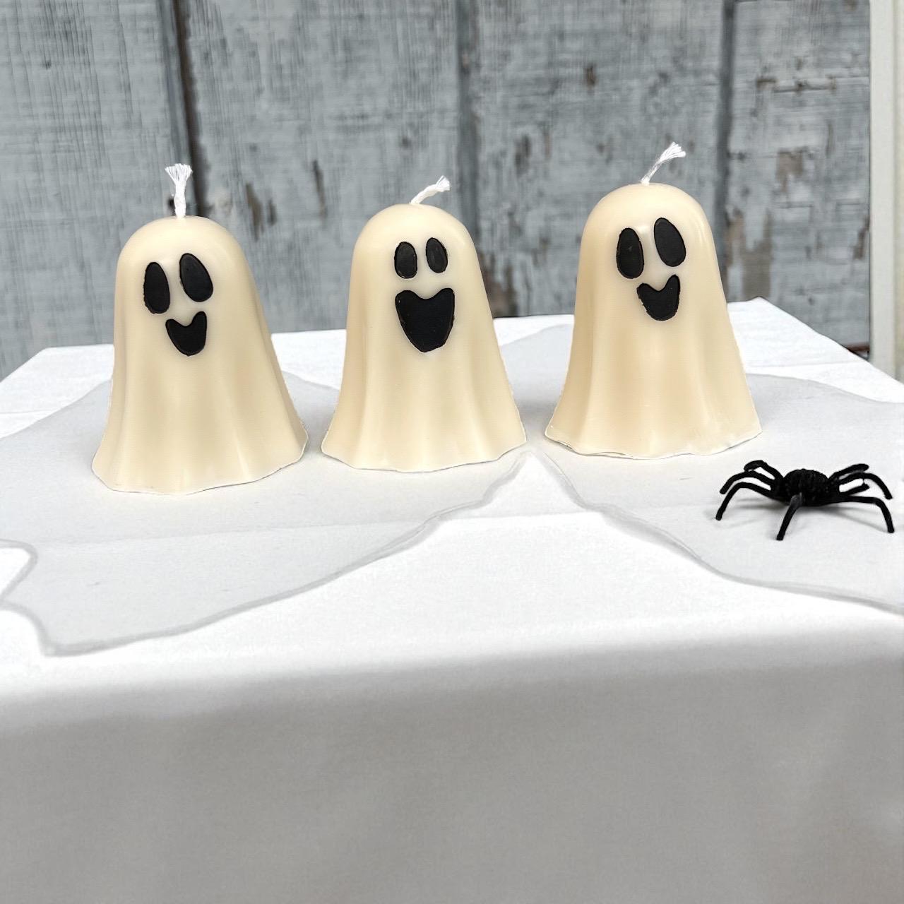 Handmade Ghost Candle