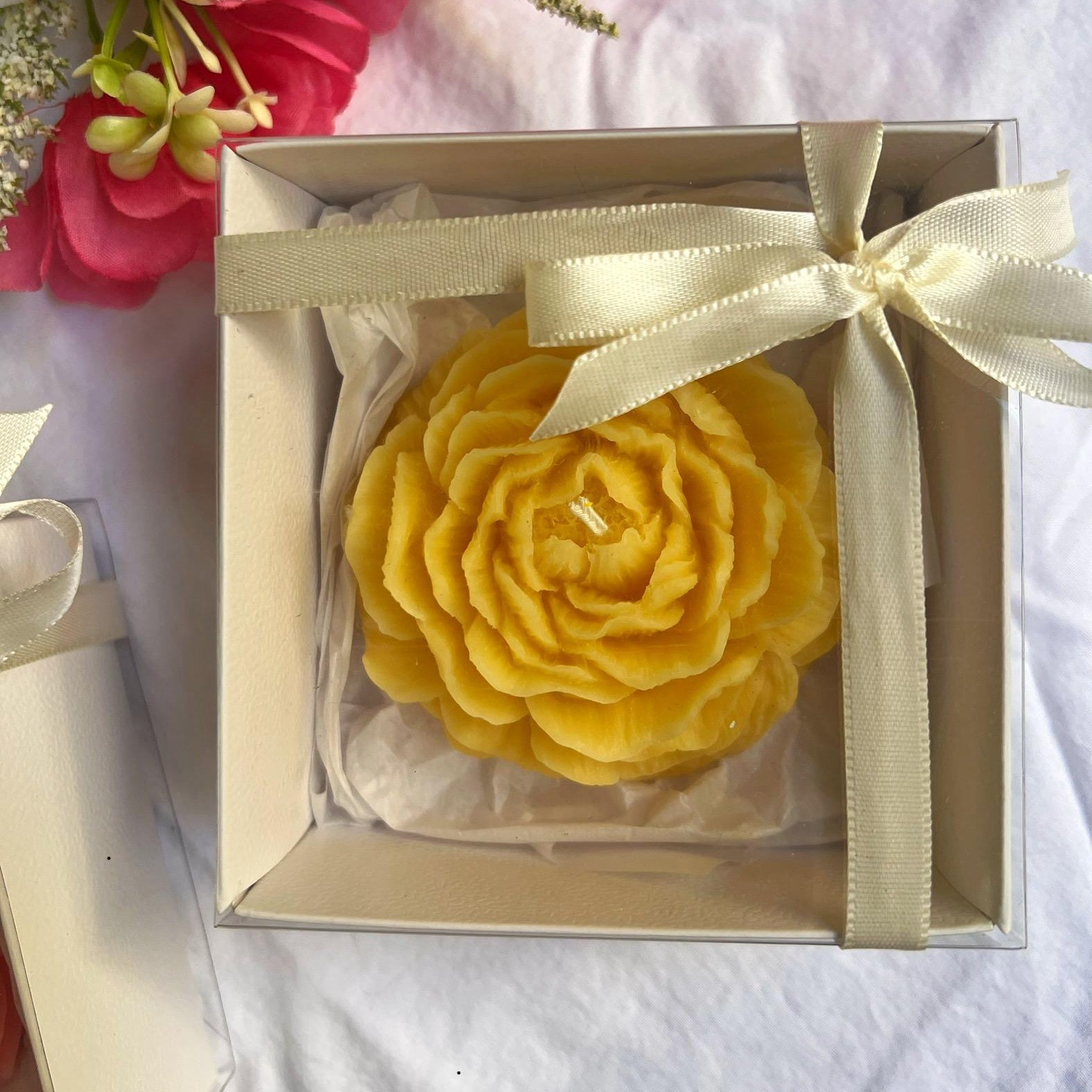 Peony Candle Gift