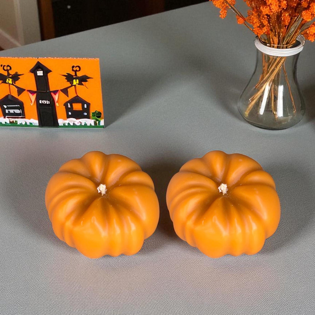 Handmade Pumpkin Candle