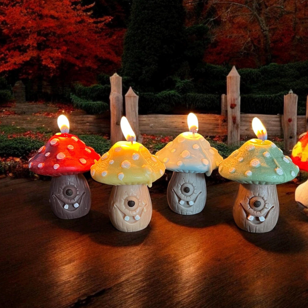 Mushroom Candle Gift Set