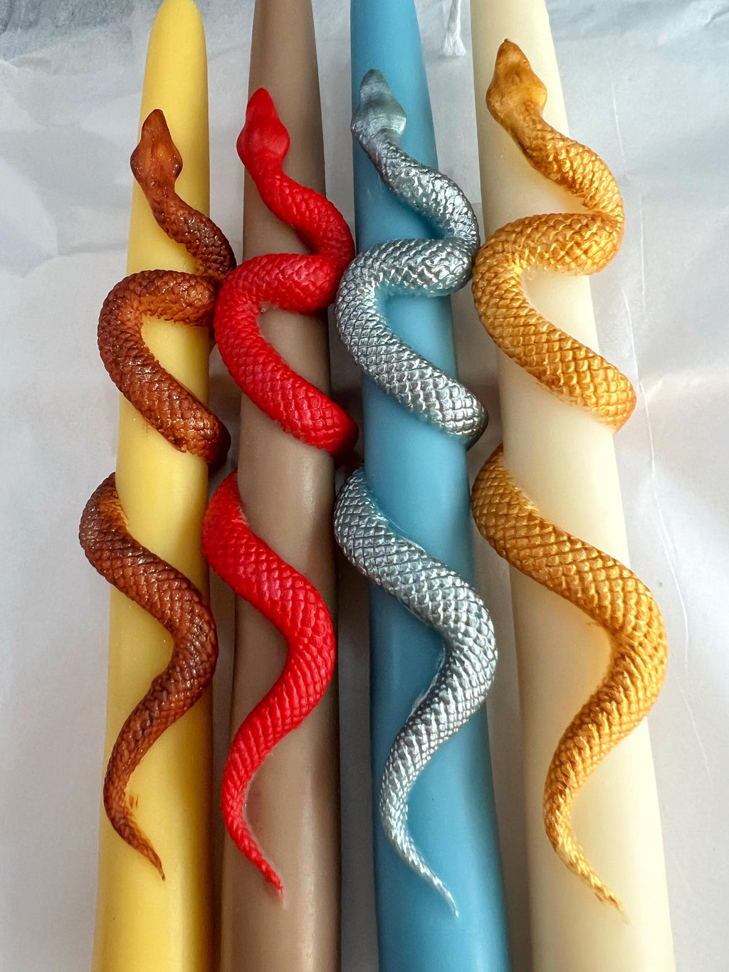 Classic Snake Taper Candle